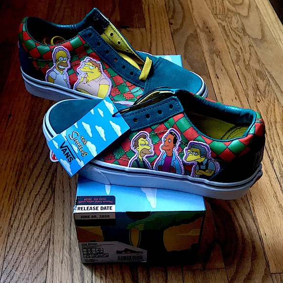 Vans x The Simpsons Moe’s Diner Old Skools NIB - Picture 2 of 8